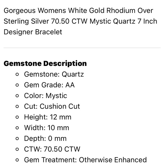 Mystic Quartz Bracelet - Picture 5 of 6